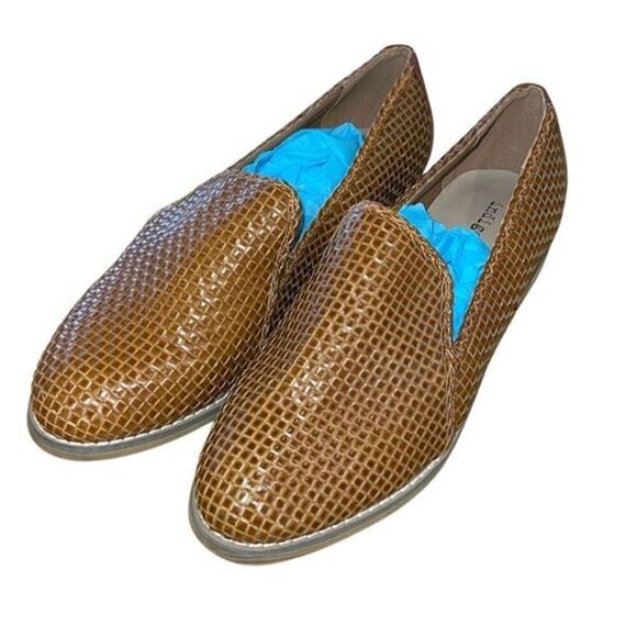 Indigo Rd Womens Basket Woven Harley Slip-on Loafer Flats Brown Size 8 NWOT - Picture 1 of 8